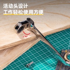 镜面活头两用棘轮快扳12mm